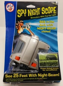 Spy Gear Spy Night Scope Binoculars 2001 Rare Blue Background Package - Picture 1 of 6