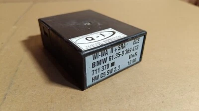 MODULO CENTRALINA LAVAGGIO TERGICRISTALLO BMW E36 Z3 WI-WA II SRA 8369473 HW C5 - Immagine 1 di 2