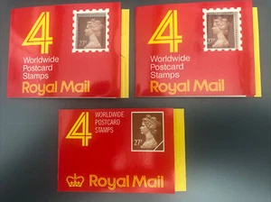 Royal Mail GB Elizabeth MNH 3* Booklets GF1 Type S & T & GF2 RND Tab Cat £63 - Picture 1 of 2