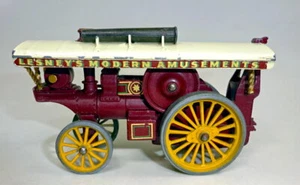 Matchbox Models of Yesteryear Y-09A Fowler Showman's Engine maroon/d'rotbraun - Bild 1 von 6
