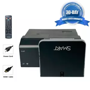 Ultra Short-Throw DLP Projector for Home Theater Games 3D HDMI HD 1080p w/Bundle - Picture 1 of 11