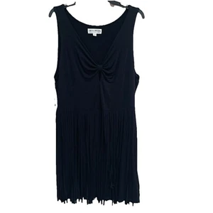 Idyllwind By Miranda Lambert Fringe Dress Western Cowgirl Black Women's XL - Picture 1 of 7