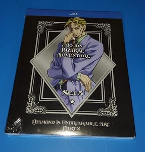 Jojo's Bizarre Adventure Set 5 Diamond is Unbreakable Arc Part 2 Blu-ray anime - Picture 1 of 2