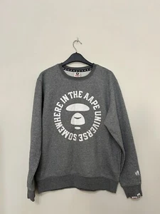 Ape a bathing sweatshirt gray size M - Picture 1 of 10