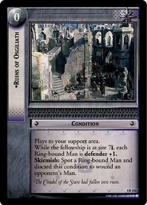 LoTR TCG TTT The Two Towers Ruins Of Osgiliath 4R133 x2 - Picture 1 of 1