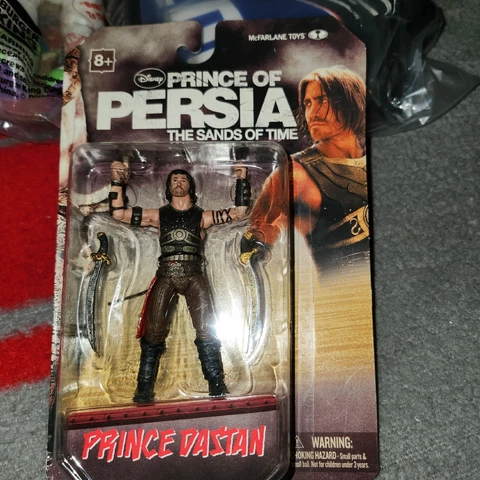 Disney 2010 Prince of Persia ‘Sands of Time’ Price Dastan Action Figure MOC Cover