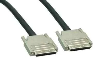 New 20372-3  3ft VHDCI 0.8mm 68-Pins Extemal Male to Male SCSI 3ft Cable, Black - Image 1 of 2
