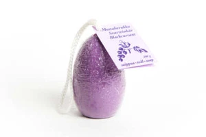 Vaasen Blackcurrant Soap on a Rope 200 grams - Picture 1 of 2