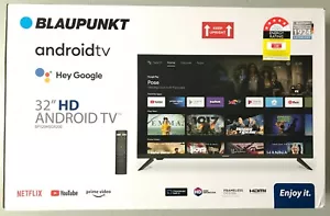 Blaupunkt 32" HD Smart TV w/ Android - Pre-Owned, Fully Tested, WiFi, HDMI.. - Picture 1 of 4