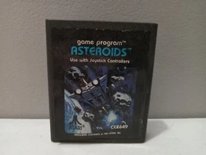 Asteroids Atari CX2649 Vintage Cartridge Videospiel ungetestet - Bild 1 von 3