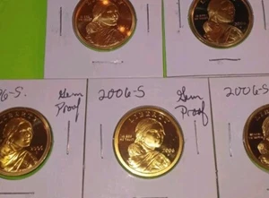 2006 S GEM Proof One Native Dollar Sacagawea America Soaring Eagle Sweet Babes - Picture 1 of 8