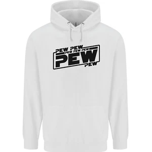 Pew Funny SCI-FI Movie Lightsaber Childrens Kids Hoodie - Picture 1 of 80