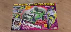 Seltene 1996 Kawasaki Ninja DSI TOYS R/C B/O Super Gyro Balance. - Bild 1 von 6