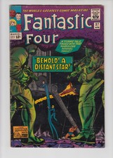 FANTASTIC FOUR #37 VG-/VG CONDITION, 1965 MARVEL