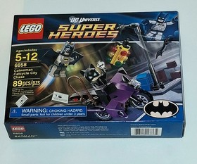 🦇 LEGO Super Heroes 6858 &ndash; Catwoman Catcycle City Chase (2012) NEVER OPENED