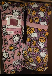 NWT Hello Kitty Halloween Blanket 1 Set of 2. New 2025 - Picture 1 of 1