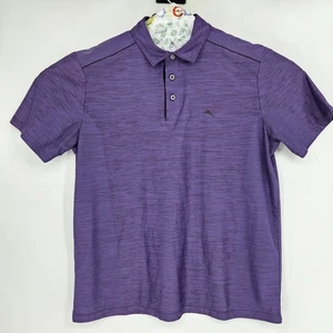 Tommy Bahama Polo Shirt Mens Large IslandZone Golf Performance Dolphin - Picture 1 of 11