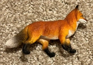 Red Fox Wildlife Toy Figure Animal Figurine 2008 3.5" By Safari ltd - Picture 1 of 5