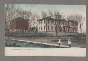 Coon Rapids IOWA 1908 ÖFFENTLICHE SCHULEN Schüler bei Guthrie Center IA B1 - Bild 1 von 2