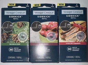 NUOVA RICARICA YANKEE CANDLE SIDEKICK - SCEGLI TU - CANNELLA, BALSAMO, CILIEGIA - Foto 1 di 1
