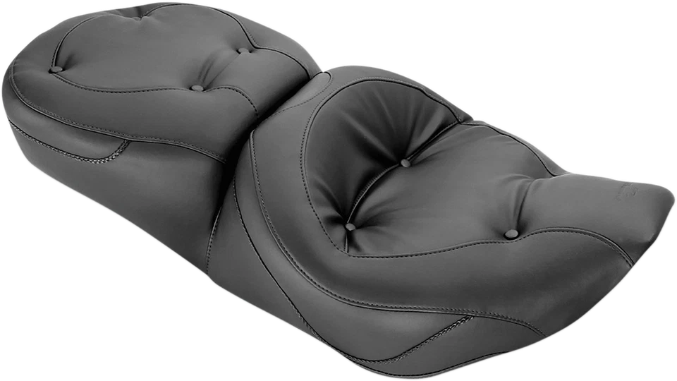 Asiento de turismo ancho Mustang Regal para Harley Road King Street Glide 1997-07 75465 Foto 1 de 1