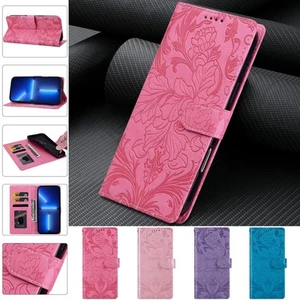 Case for Samsung S25 Edge S25+ S24 FE S23 Ultra S9 Wallet Flip Stand Phone Cover - Picture 1 of 15
