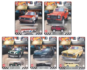 Set serie Boulevard 2022 Premium 5 modellini auto 1:64 ruote calde GJT68 - 979K - Foto 1 di 2