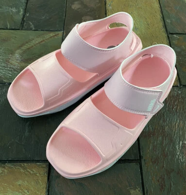 Nike Playscape Pink Kawaii E-Girl Style Sandals Shoes Size 7Y - Image 1 of 4