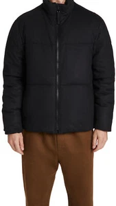 Vince Men's Cozy Wool Down Puffer, Black, XL - Picture 1 of 6