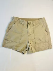 Marc New York Andrew Marc Shorts Damen Medium Beige Canvas Khaki Outdoor Wandern - Bild 1 von 6