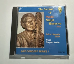 NIKHIL BANERJEE: The Genius Of Pandit Nikhil Banerjee, Vol. 1: Raag Shyam (CD) - Imagen 1 de 3