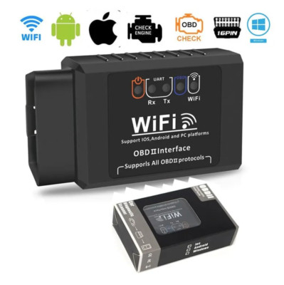 ELM 327 OBD2 WIFI ELM327 V 1.5 Scanner for iP...