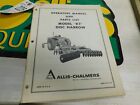 Allis Chalmers Kt Tractor, Operator's Manual Disc Harrow, Tag #225