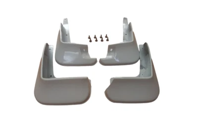 Protector contra salpicaduras guardabarros guardabarros para Toyota Corolla 2014-2018 sedán pintado de blanco Foto 1 de 3