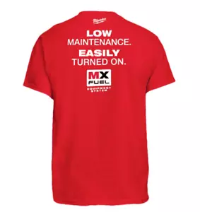 MILWAUKEE "Low Maintenance" Gildan T-Shirt - Unisex Kurzarm T-Shirt - NEU - Bild 1 von 3