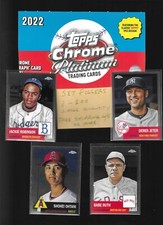 2022 Topps Chrome Platinum Anniversary #1-250 PICK YOUR CARD + ROOKIE STARS HOF