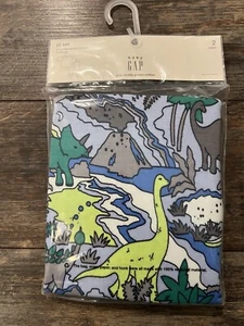 NWT Baby Gap PJ Set, Sz 2 Years, L/S Shirt & Pant, Organic Cotton Dinosaur Print - Picture 1 of 8
