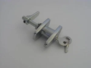 Locking T CW Rotation Handle Cabinet Topper Door Lock Trailer Tool Box w/cam - Bild 1 von 6