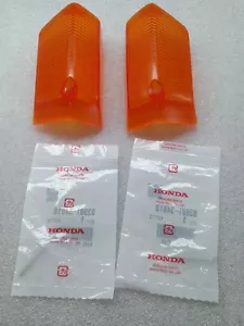RÉPLICA Lente Señal Delantera Izquierda y Derecha Honda CH250 Elite 250 '85 '86 '87 '88 - Imagen 1 de 3