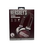 Hershey Wired Headphones Adjustable Headband Hershey New