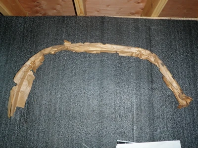 Nuevo de Lote Antiguo Mopar 1969 Plymouth Valiant Guardabarros Delantero Derecho Apertura Rueda Moldura Foto 1 de 3