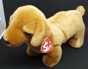 TY 1999 WEENIE the DACHSHUND DOG BEANIE BUDDY - COMO NUEVO con ETIQUETAS COMO NUEVO - Imagen 1 de 8