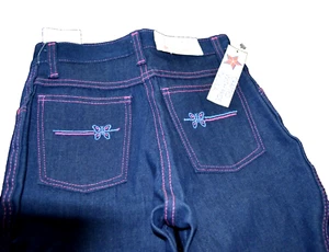 JEANS DENIM PARA NIÑOS Talla 10 Reg BUTTERFLY CRAFTED ORGULLOS Marca EE. UU. AMÉRICA AÑOS 90 Niñas - Imagen 1 de 8