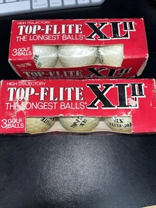 Spalding Top-Flite XL II High Trajectory Golf Balls Lot of 6 Balls - Picture 1 of 2