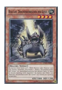 Yugioh LTGY-DE095 Reactan, Drachenherrscher der Kiesel - unlimitiert - Bild 1 von 1