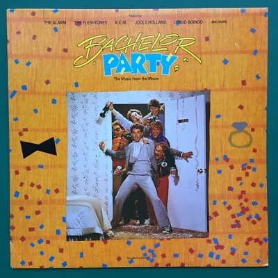 BACHELOR PARTY Sex Comedy Film Soundtrack LP Tom Hanks Jools Holland RARE PROMO - Image 1 of 4