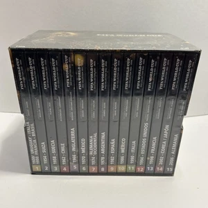 FIFA World Cup DVD Collection 1930-2006 15 Disc Set Complete BRAND NEW SEALED - Picture 1 of 6