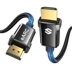 Silkland 8K HDMI Arc/Earc Cable 2.1 for Soundbar 1.5Ft, 8K@60Hz, 4K@120Hz High S - Picture 1 of 12