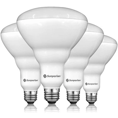 BR40 LED Light Bulbs, 13W=85W, 6500K Ultra Daylight, 1400 Lumens, Dimmable Fl... - Image 1 of 4