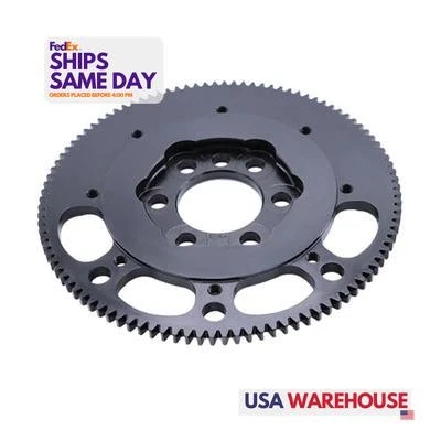 Tilton 51-604, One Flywheel Sbc Crate 602/604 102T Black Steel Performance Par - Imagem 1 de 4